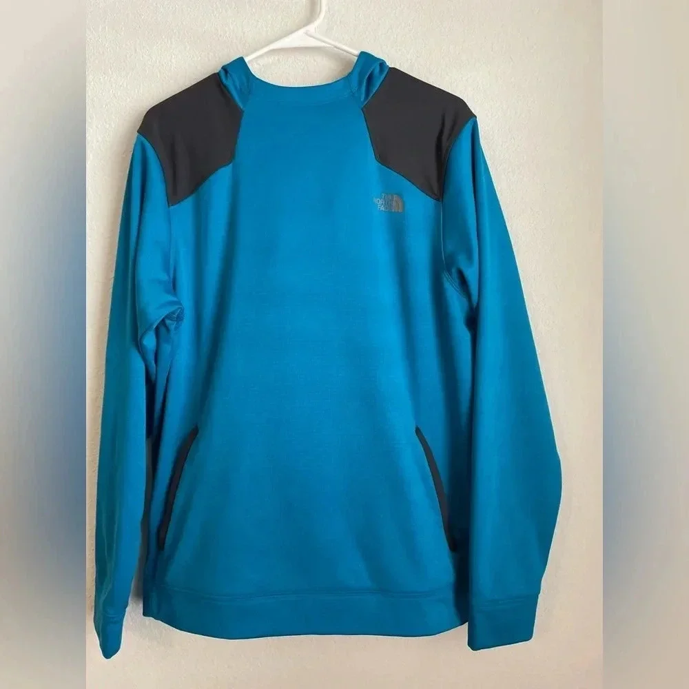 The North Face Jacket Ampere Hoodie Pullover Flashdry Sweatshirt blue size M